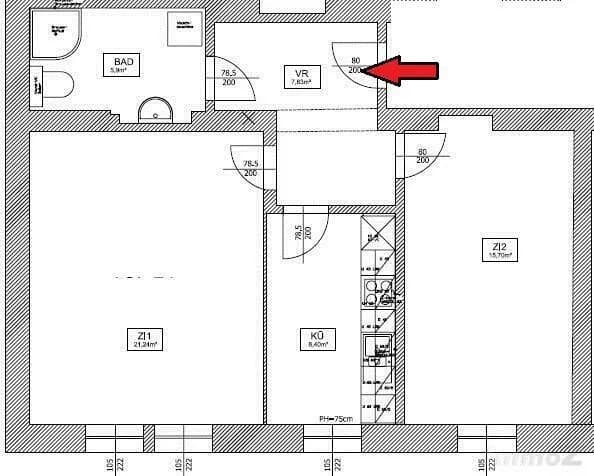 2-Zimmer-Wohnung mieten in Graz – 59,43 m², € 620 – Bild 12 von 13
