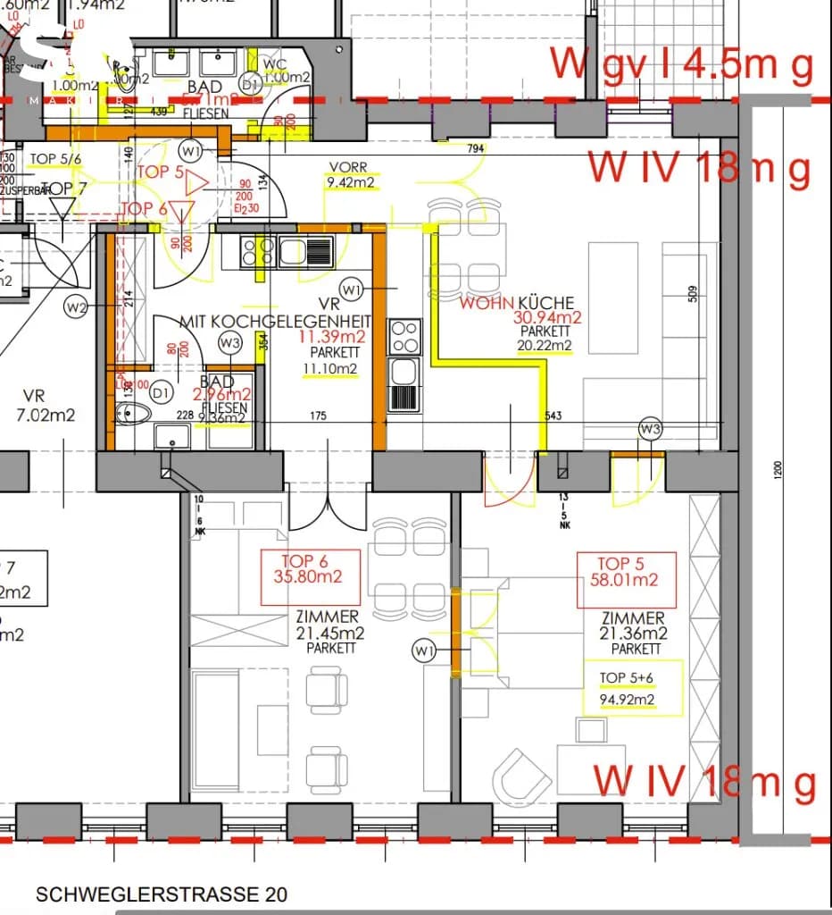 3-Zimmer-Wohnung kaufen in Wien – 94,92 m², € 399.000 – Bild 29 von 32