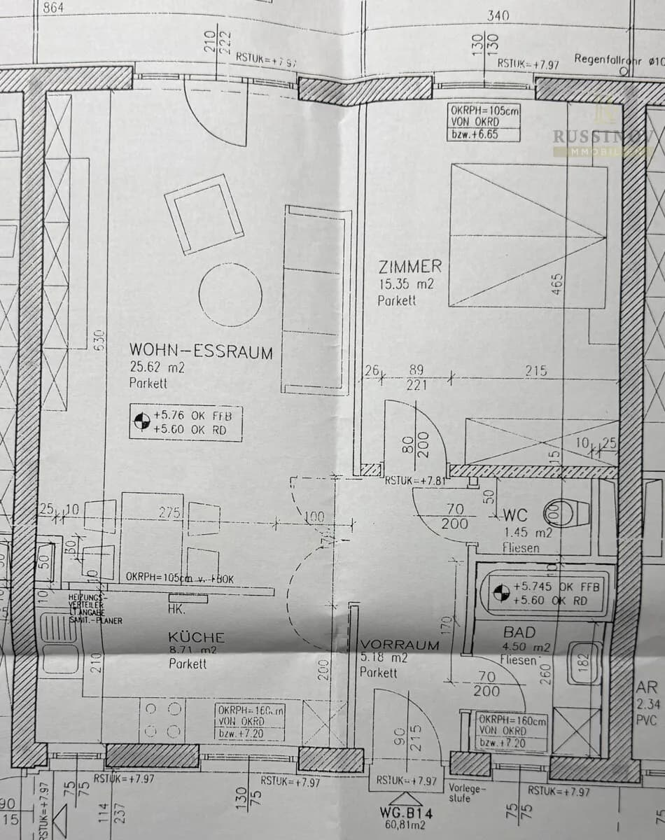 2-Zimmer-Wohnung mieten in Klagenfurt – 60,81 m², € 1.033 – Bild 18 von 18