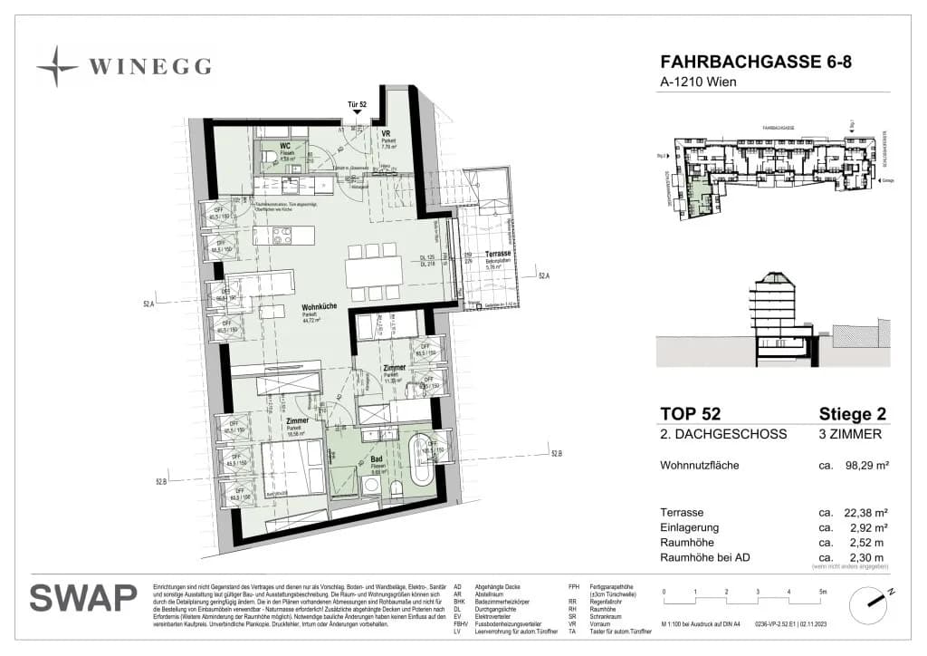 Immobilie kaufen in Wien – 98,25 m², € 688.200 – Bild 36 von 38