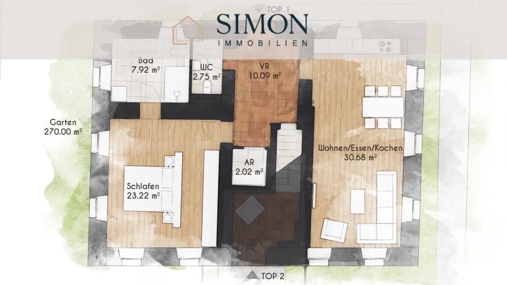 6-Zimmer-Haus mieten in Salzburg Stadt – 295 m², € 6.578 – Bild 4 von 10