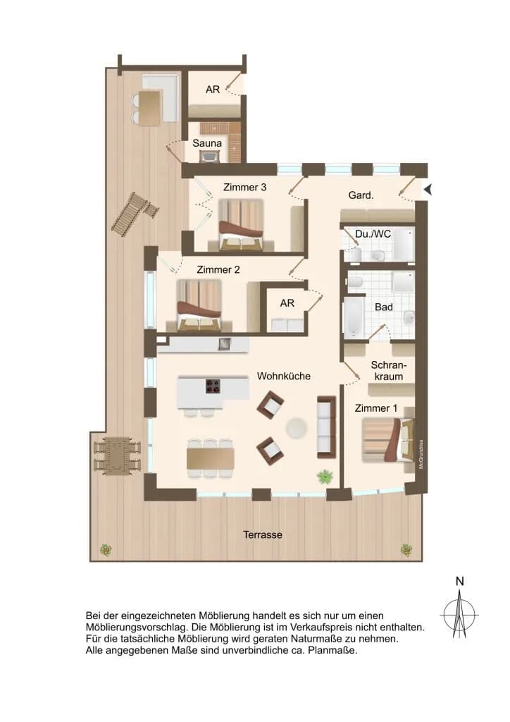 4-Zimmer-Wohnung kaufen in Kitzbühel – 112,96 m², € 1.150.000 – Bild 18 von 19