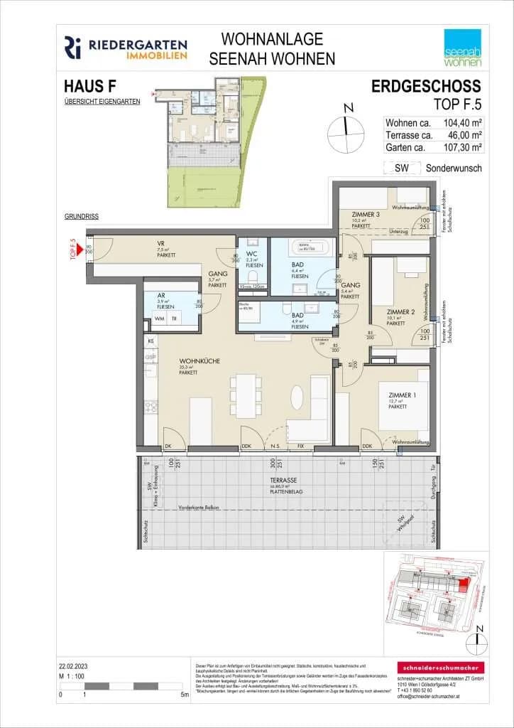 4-Zimmer-Wohnung kaufen in Klagenfurt – 104,4 m², € 525.000 – Bild 7 von 7