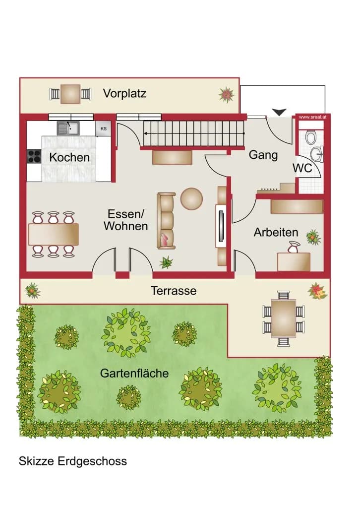 5-Zimmer-Haus kaufen in Feldkirch – 121,19 m², € 689.000 – Bild 17 von 22