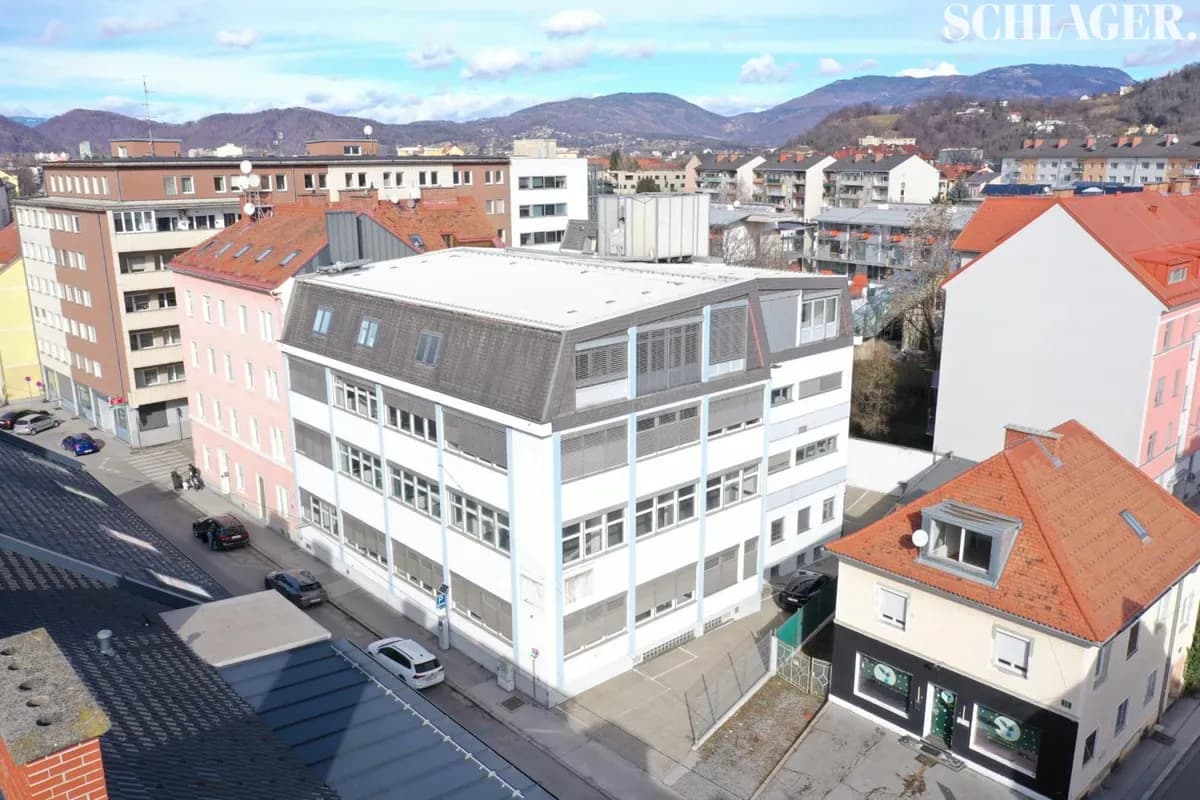 Gewerbeimmobilie mieten in Graz – 2 392 m², € 18.903