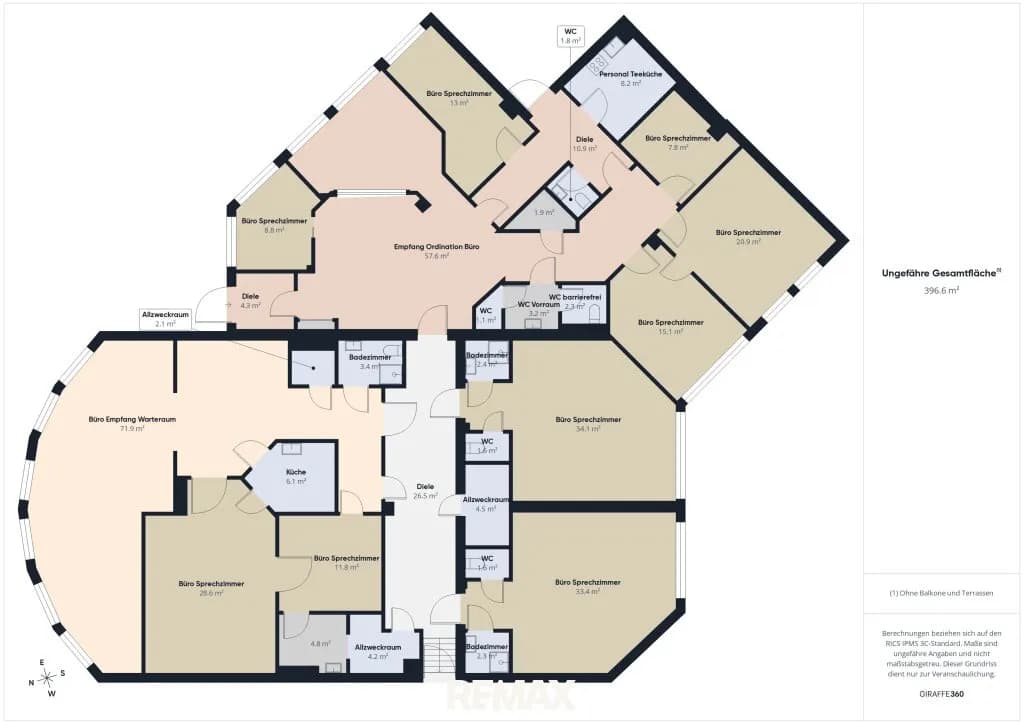 15-Zimmer-Gewerbeimmobilie mieten in Mattersburg – 396 m², € 3.174 – Bild 13 von 14