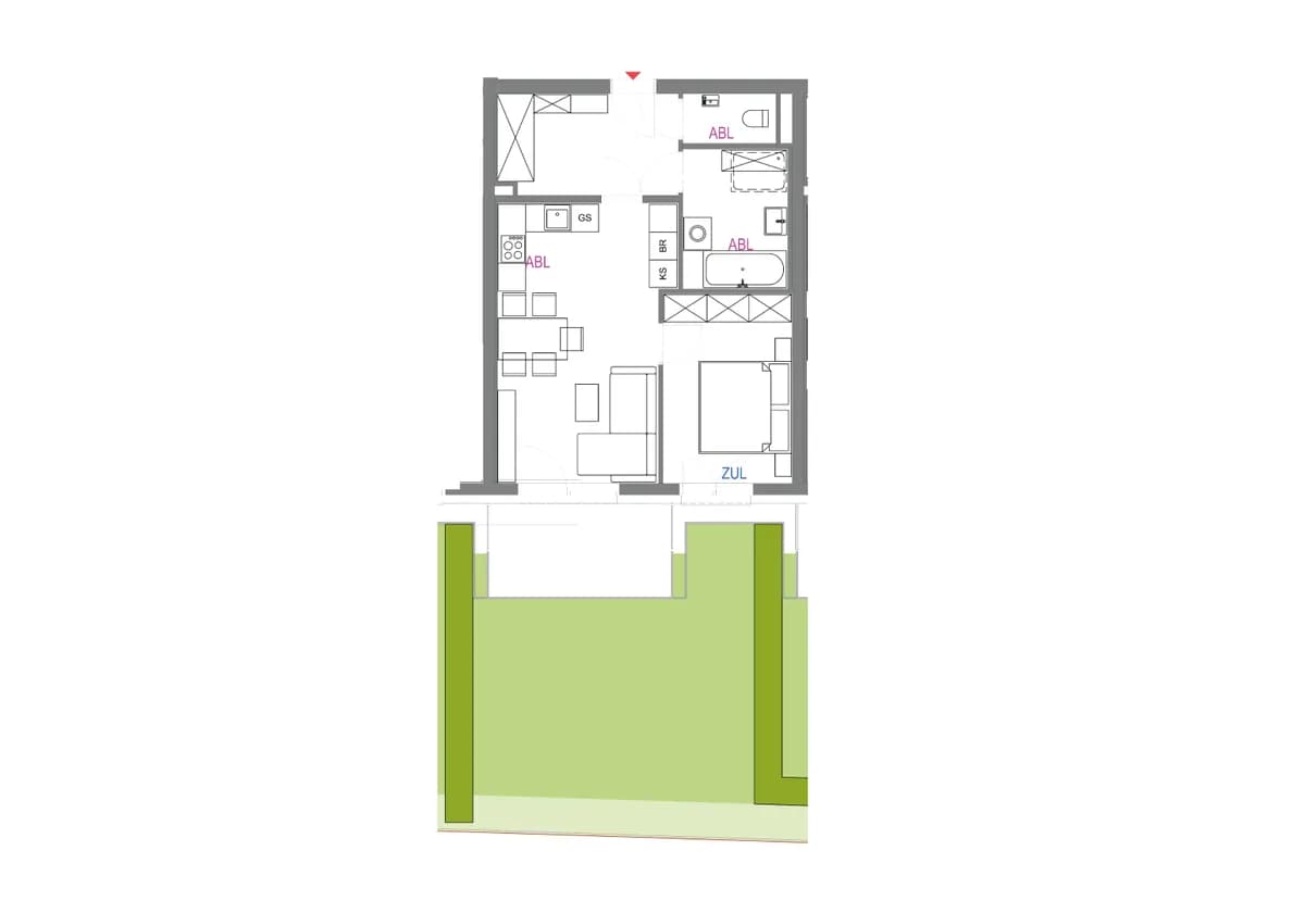 2-Zimmer-Wohnung kaufen in Schärding – 55,01 m², € 216.584 – Bild 15 von 21