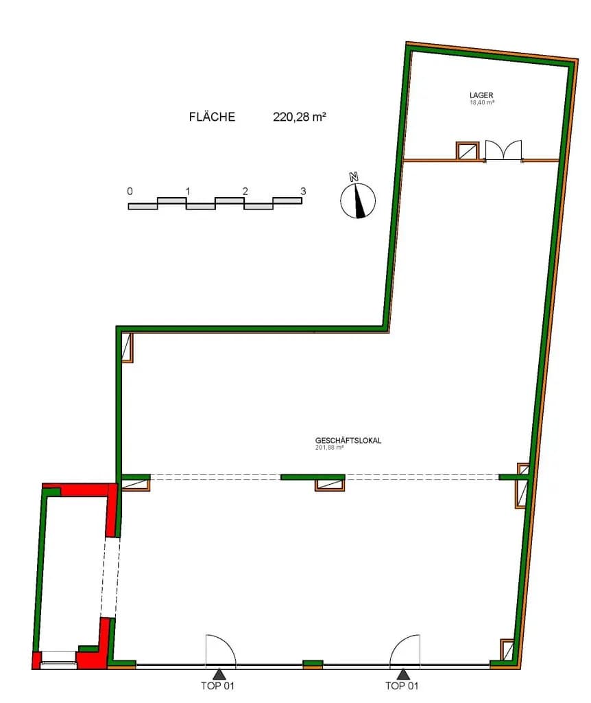Gewerbeimmobilie kaufen in Wien – 220,28 m², € 599.000 – Bild 16 von 17