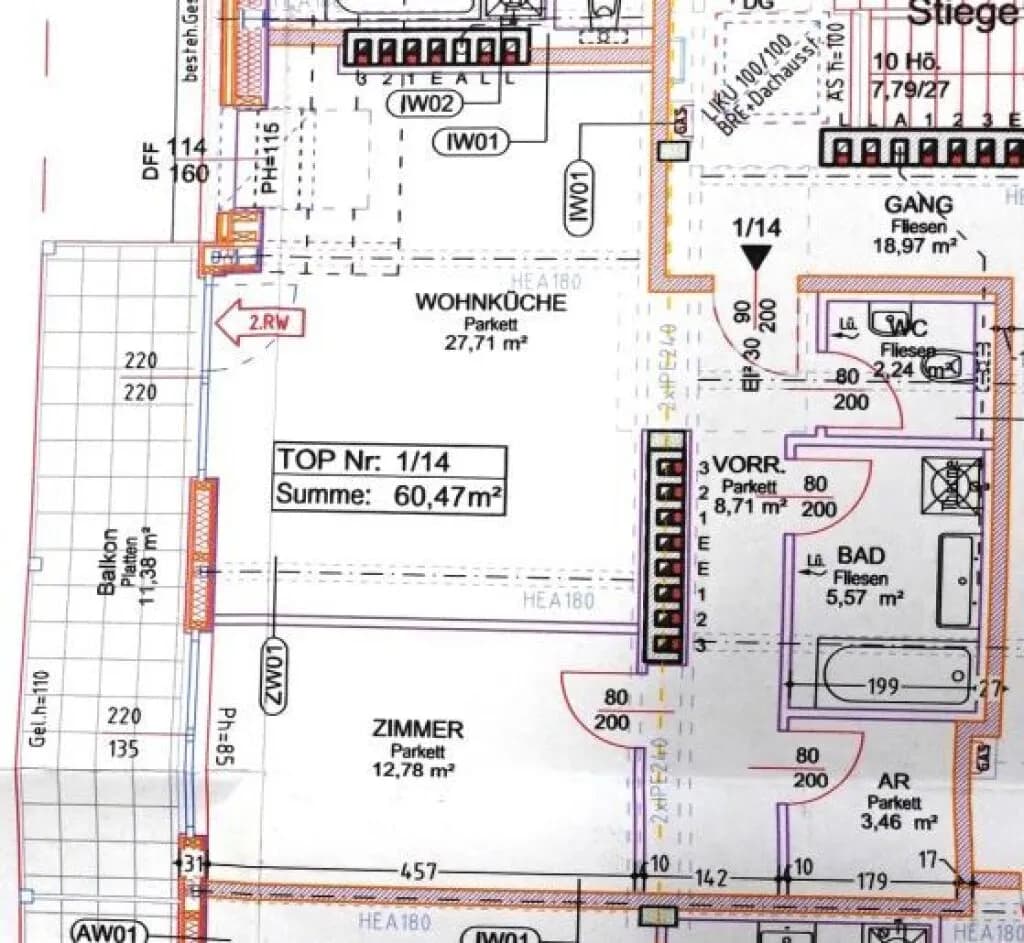 2-Zimmer-Wohnung mieten in Wien – 60,5 m², € 1.099 – Bild 15 von 15