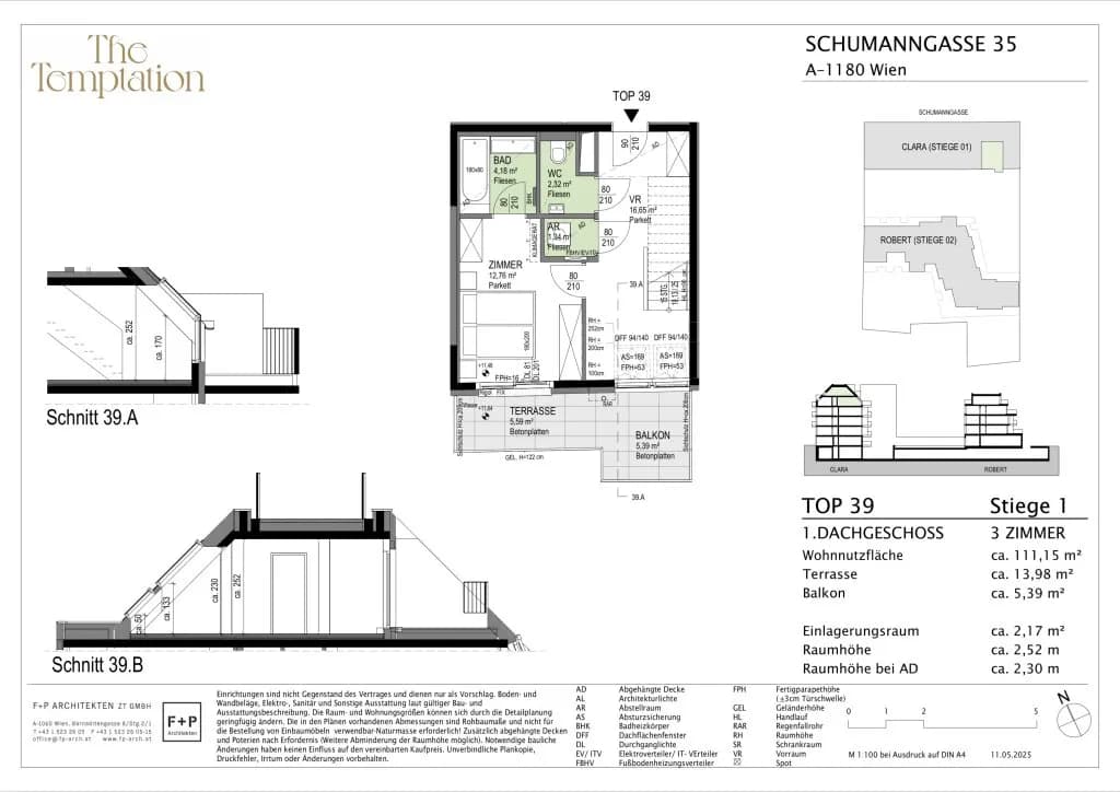 3-Zimmer-Wohnung kaufen in Wien – 111,15 m², € 1.199.000 – Bild 21 von 22