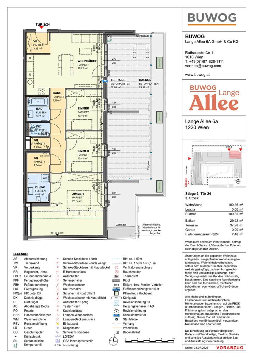 4-Zimmer-Wohnung kaufen in Wien – 99,13 m², € 819.000 – Bild 12 von 12