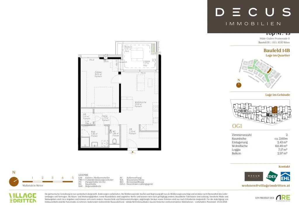Immobilie kaufen in Wien – 60,39 m², € 400.000 – Bild 6 von 6