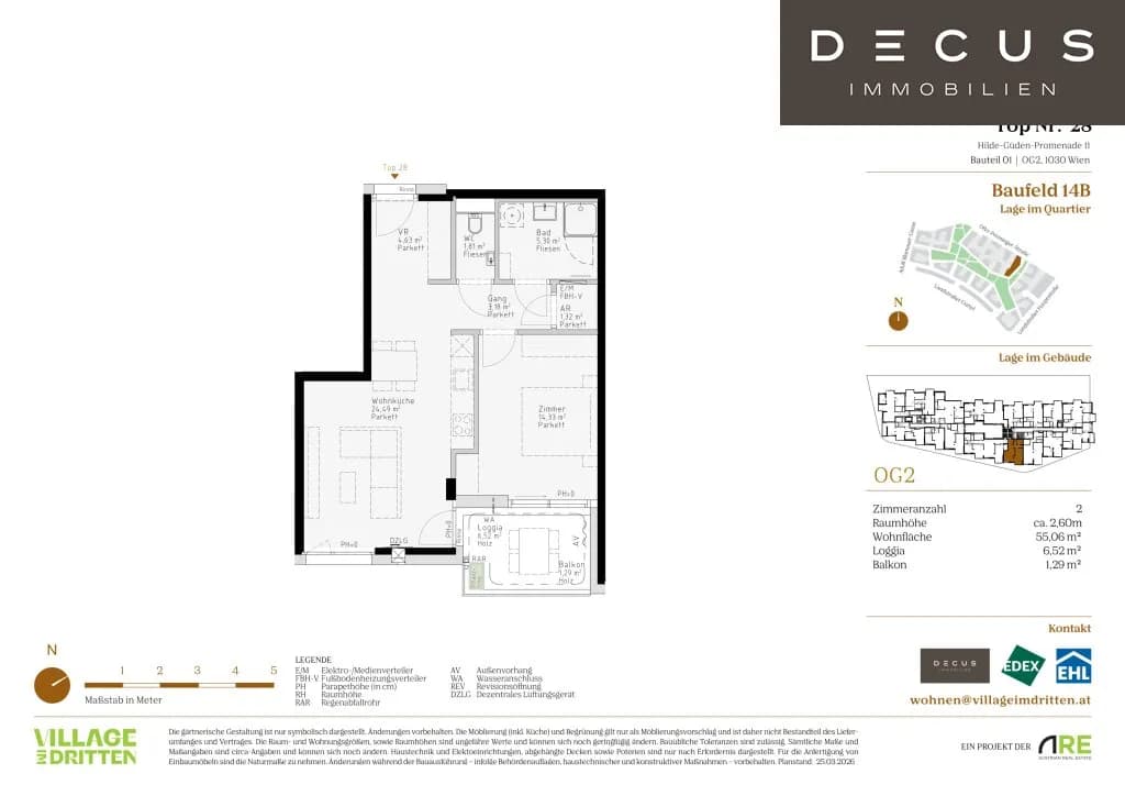 Immobilie kaufen in Wien – 55,1 m², € 378.000 – Bild 7 von 7