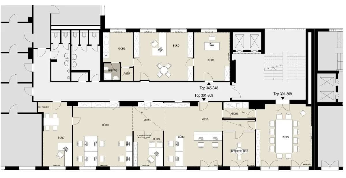 Gewerbeimmobilie mieten in Wien – 169 m², € 26 – Bild 6 von 7