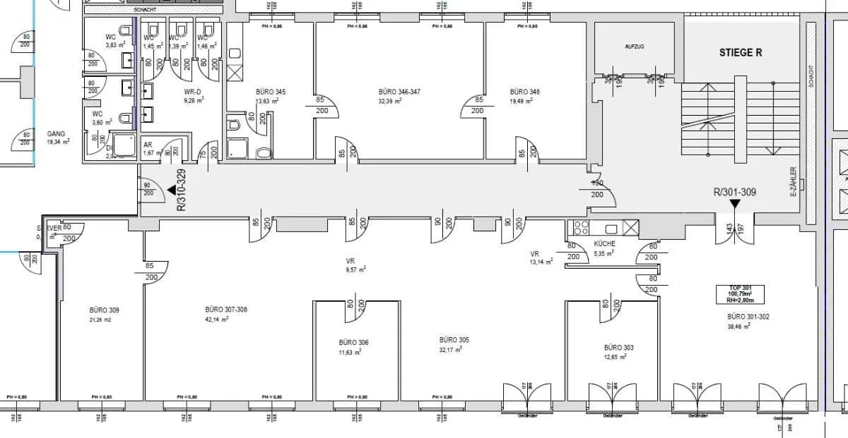 Gewerbeimmobilie mieten in Wien – 169 m², € 26 – Bild 7 von 7