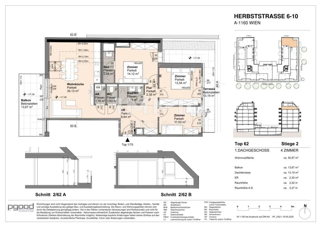 4-Zimmer-Wohnung kaufen in Wien – 93,25 m², € 769.800 – Bild 11 von 11