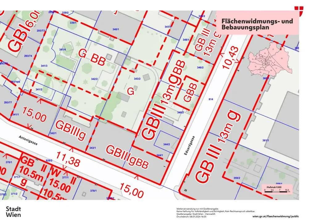 Grundstück kaufen in Wien – 1 319 m², € 2.900.000 – Bild 6 von 6