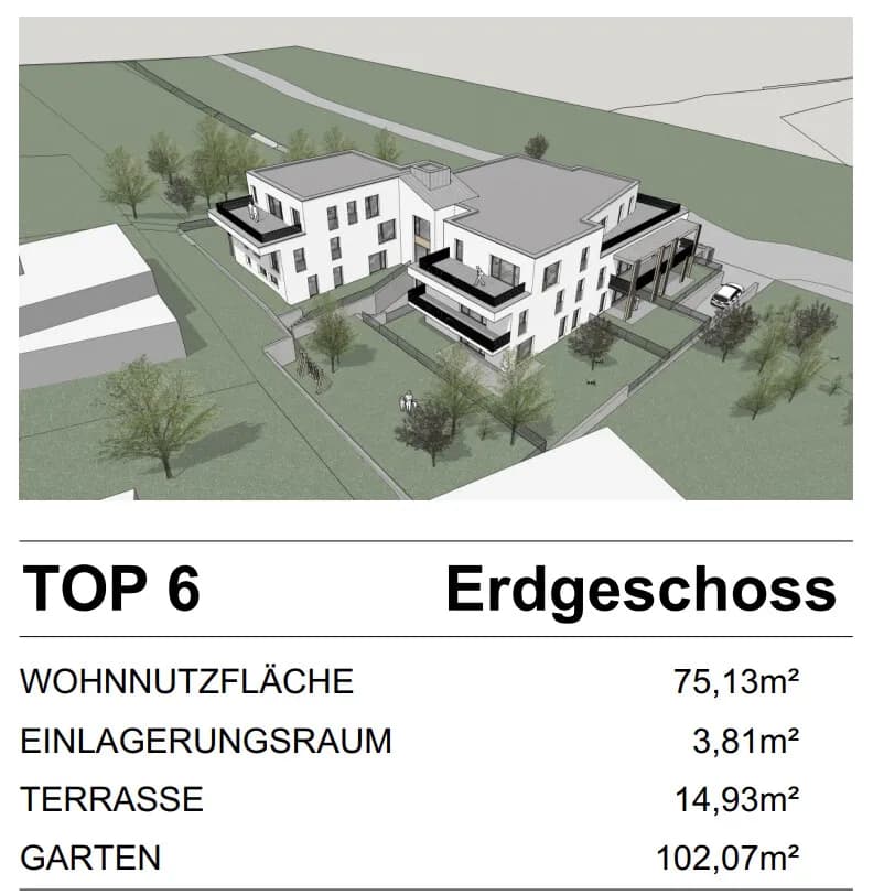 3-Zimmer-Wohnung kaufen in Mödling – 75,17 m², € 486.500 – Bild 2 von 12
