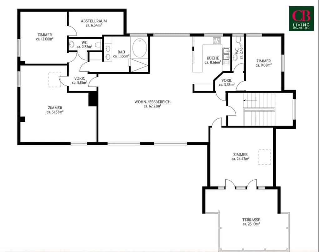 16-Zimmer-Immobilie kaufen in Wien – 462 m², € 2.595.000 – Bild 30 von 32
