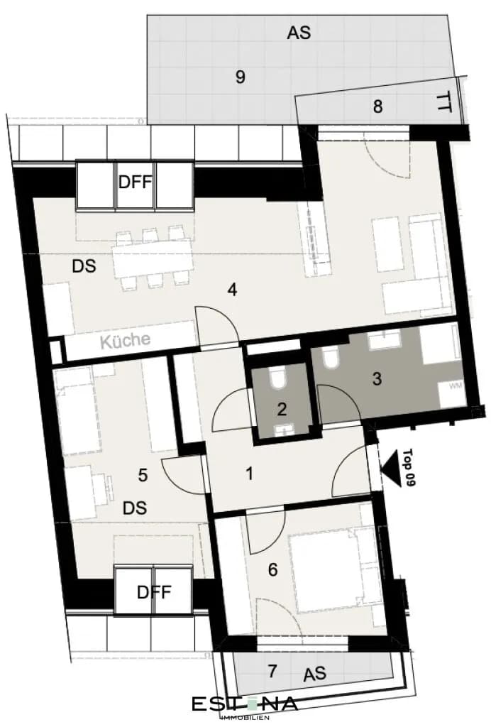 3-Zimmer-Wohnung kaufen in Wien – 83,62 m², € 559.000 – Bild 9 von 9