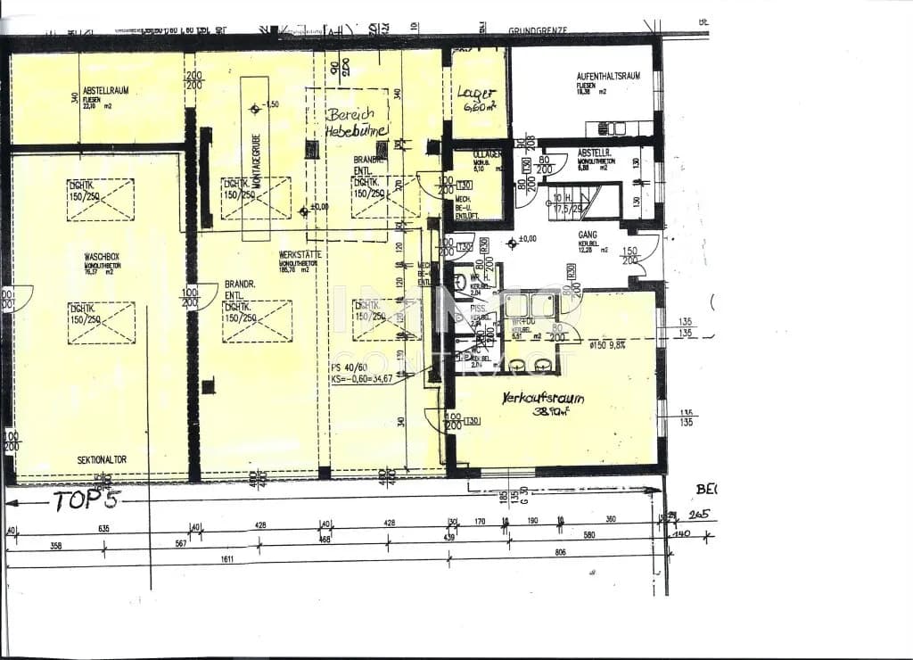 Gewerbeimmobilie mieten in Wien – 540 m², € 9.500 – Bild 8 von 9