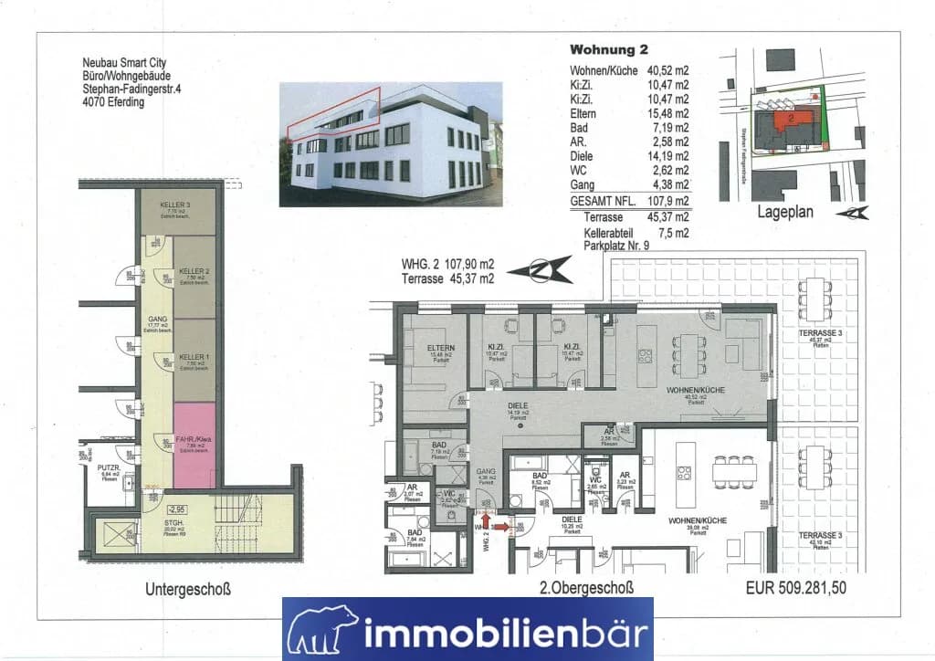 4-Zimmer-Wohnung kaufen in Eferding – 107,9 m², € 589.000 – Bild 27 von 27