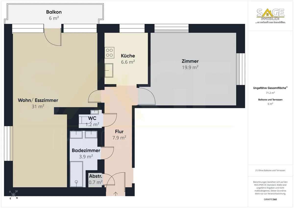 3-Zimmer-Wohnung kaufen in Zell am See – 71,88 m², € 379.000 – Bild 7 von 7