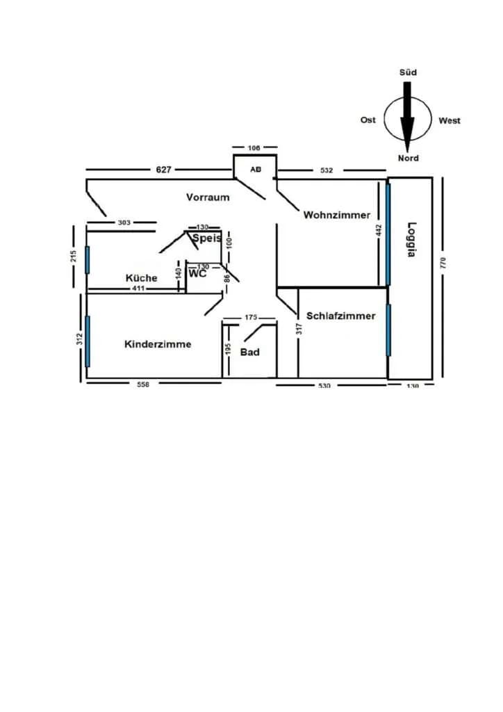 3-Zimmer-Wohnung kaufen in Klagenfurt – 87 m², € 315.000 – Bild 9 von 9