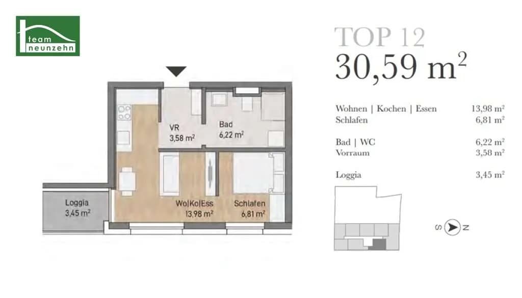 Immobilie kaufen in Graz – 30,59 m², € 165.645 – Bild 8 von 8