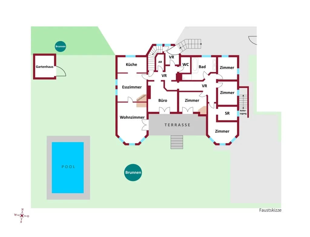 7-Zimmer-Immobilie kaufen in Gänserndorf – 240 m², € 749.000 – Bild 20 von 21