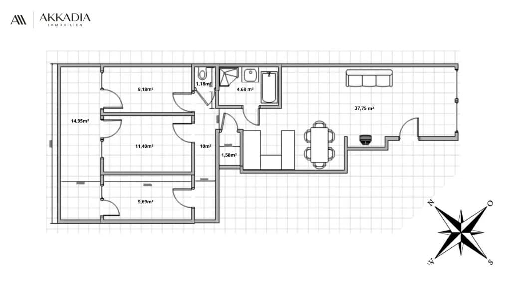 4-Zimmer-Wohnung kaufen in Wien – 85,45 m², € 649.000 – Bild 19 von 19