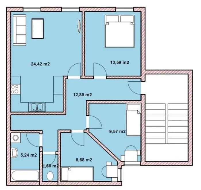 4-Zimmer-Wohnung kaufen in Linz – 77 m², € 279.000 – Bild 8 von 9