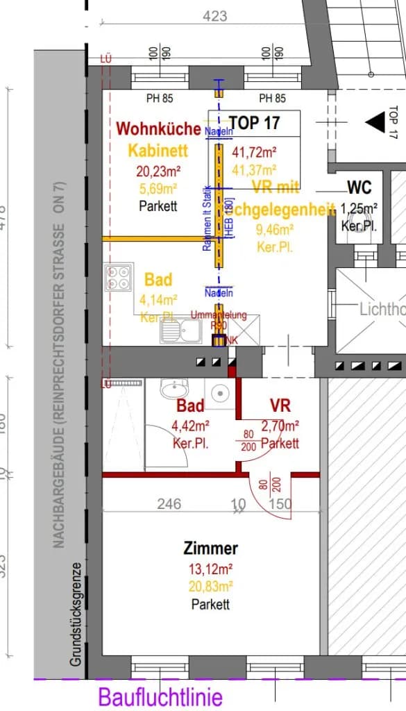 2-Zimmer-Wohnung kaufen in Wien – 42,01 m², € 245.000 – Bild 15 von 15