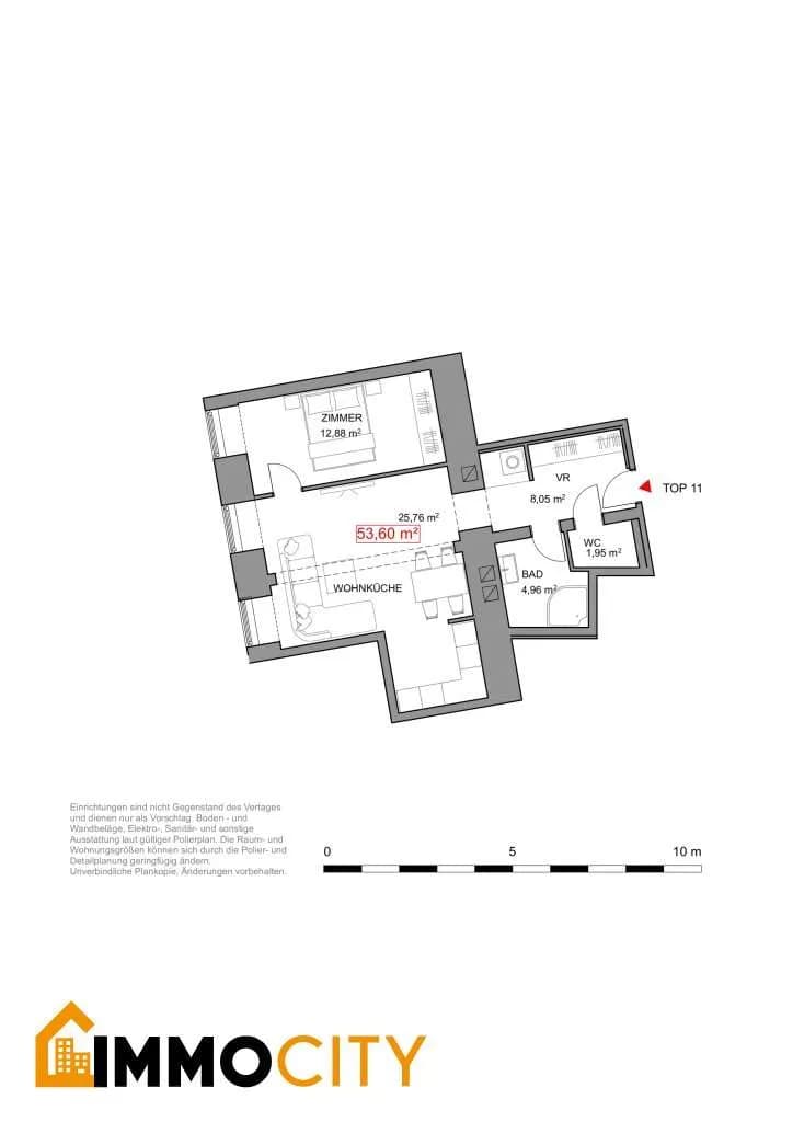 2-Zimmer-Wohnung kaufen in Wien – 53,6 m², € 499.000 – Bild 16 von 16