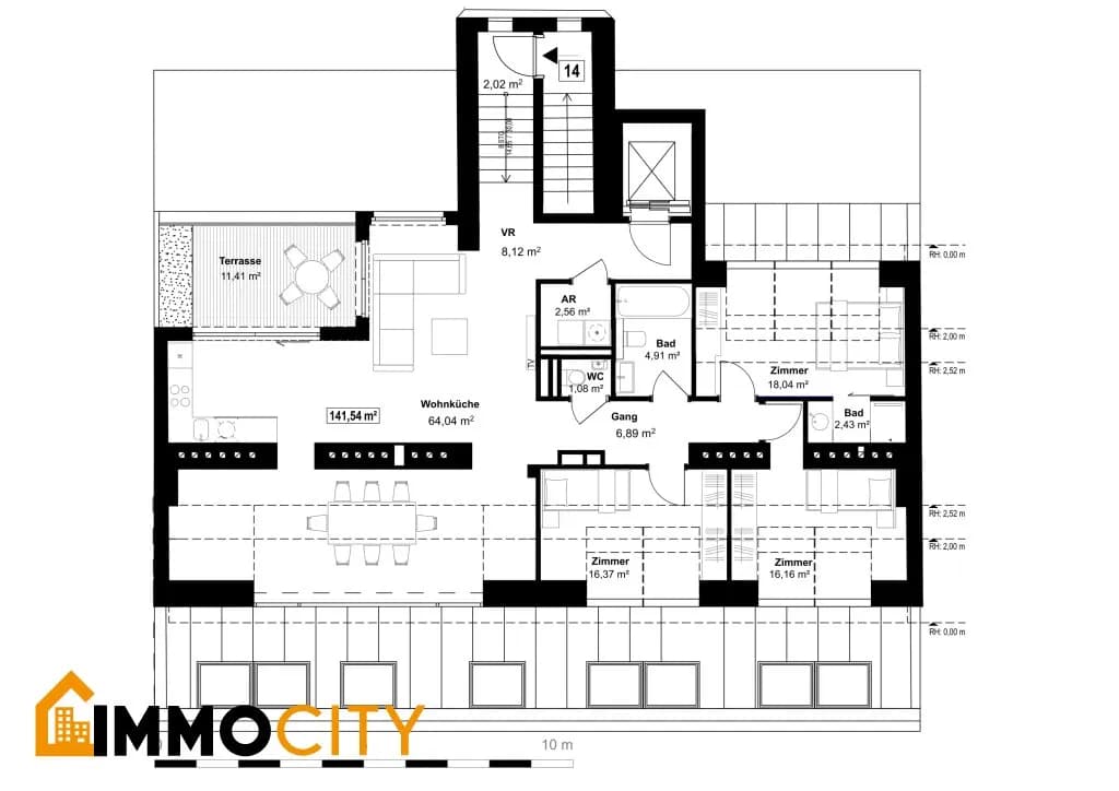 4-Zimmer-Wohnung kaufen in Wien – 141,54 m², € 1.249.000 – Bild 9 von 9