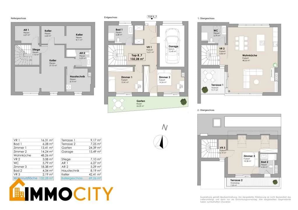 4-Zimmer-Haus kaufen in Wien – 132,28 m², € 749.000 – Bild 9 von 10