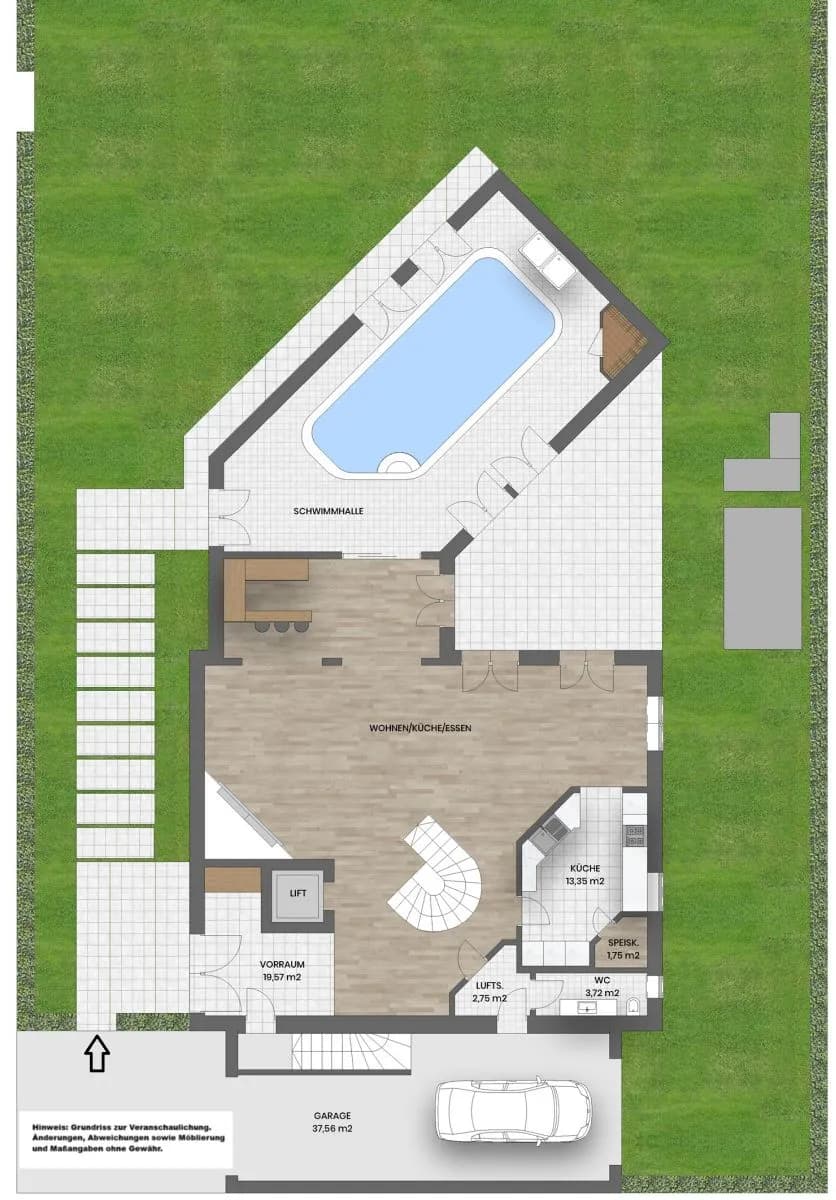 5-Zimmer-Immobilie kaufen in Wien – 530,02 m², € 1.799.000 – Bild 24 von 27