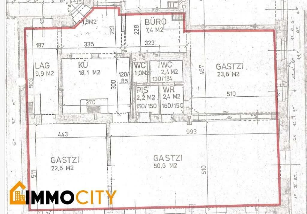 Gewerbeimmobilie mieten in Wien – 192 m², € 2.075 – Bild 18 von 19