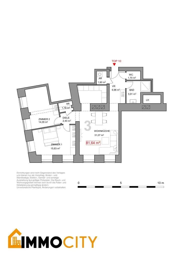 3-Zimmer-Wohnung kaufen in Wien – 81,64 m², € 799.000 – Bild 16 von 16