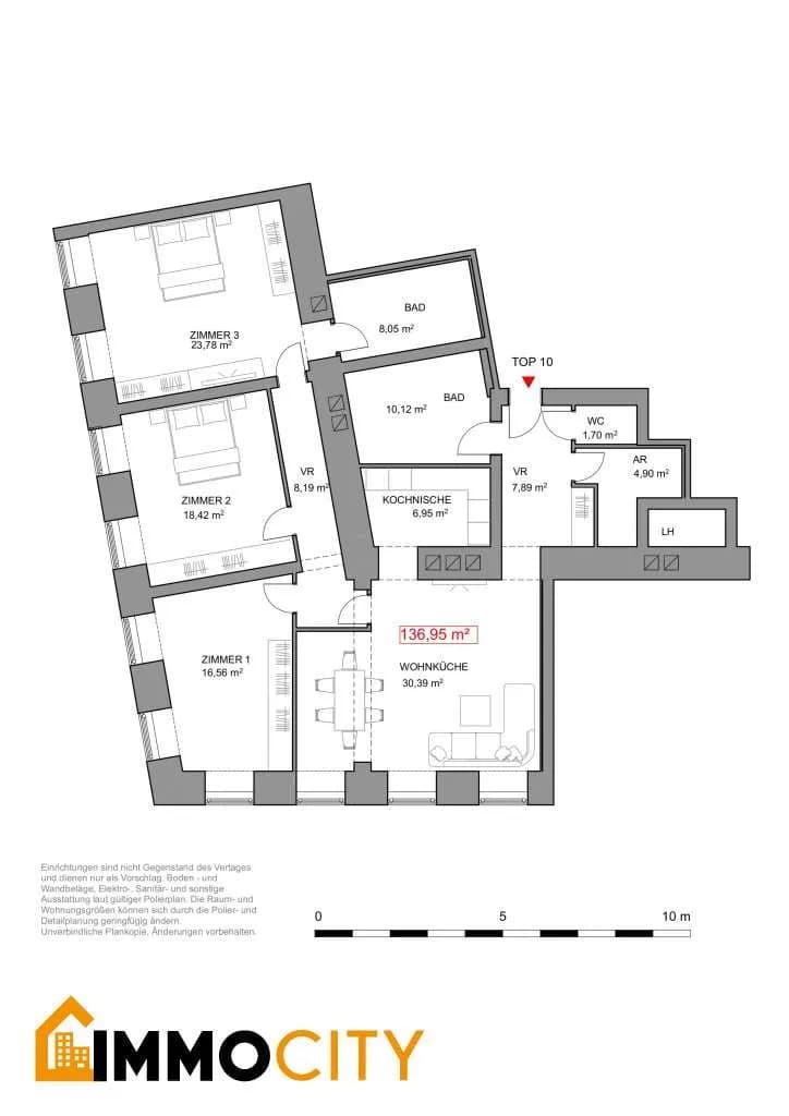 4-Zimmer-Wohnung kaufen in Wien – 136,95 m², € 1.399.000 – Bild 16 von 16