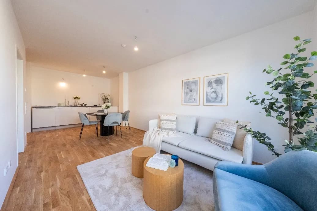 2-Zimmer-Wohnung mieten in Wien – 42,56 m², € 1.049 – Bild 1 von 13