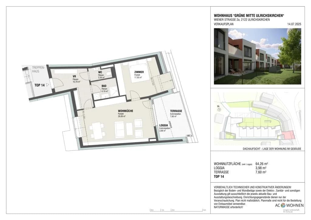 2-Zimmer-Wohnung kaufen in Mistelbach – 64,26 m², € 299.000 – Bild 9 von 9