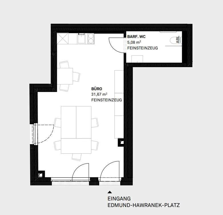 Gewerbeimmobilie kaufen in Wien – 37 m², € 209.201 – Bild 4 von 5