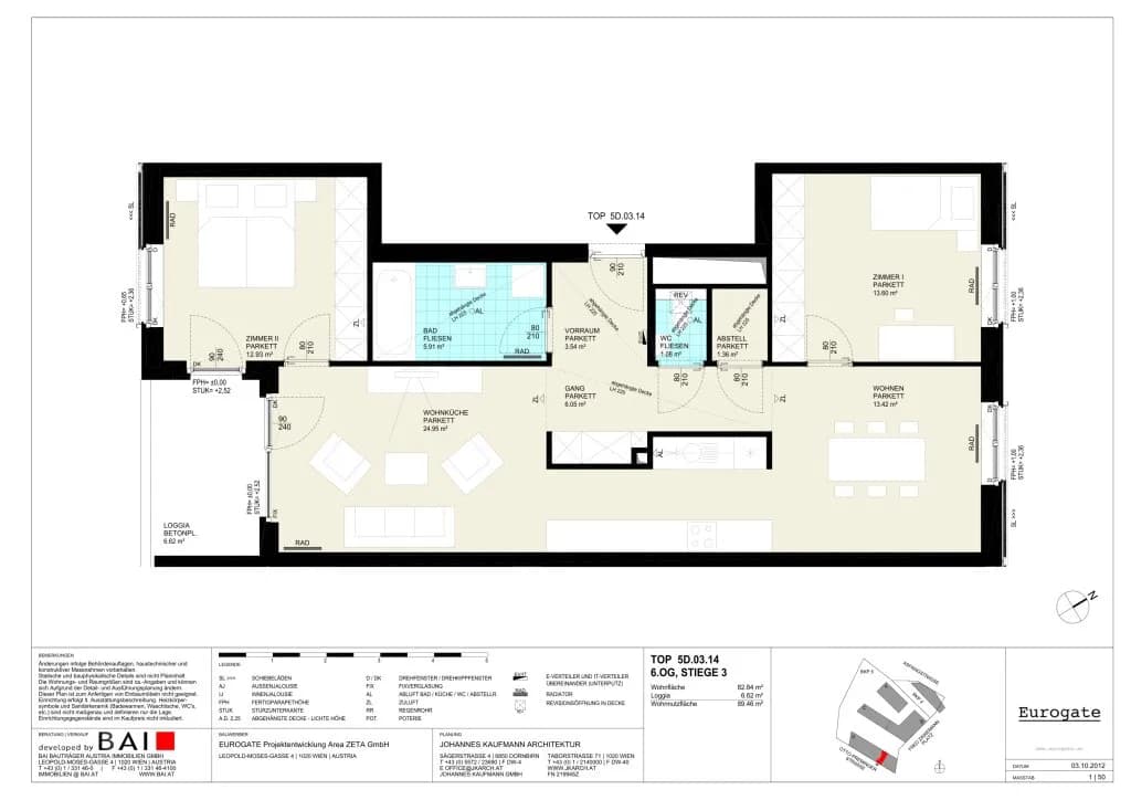 3-Zimmer-Wohnung kaufen in Wien – 82,84 m², € 575.000 – Bild 23 von 23