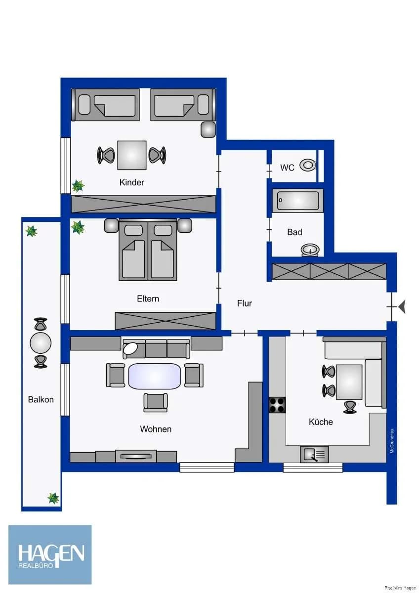 3-Zimmer-Wohnung kaufen in Dornbirn – 90 m², € 260.000 – Bild 12 von 13