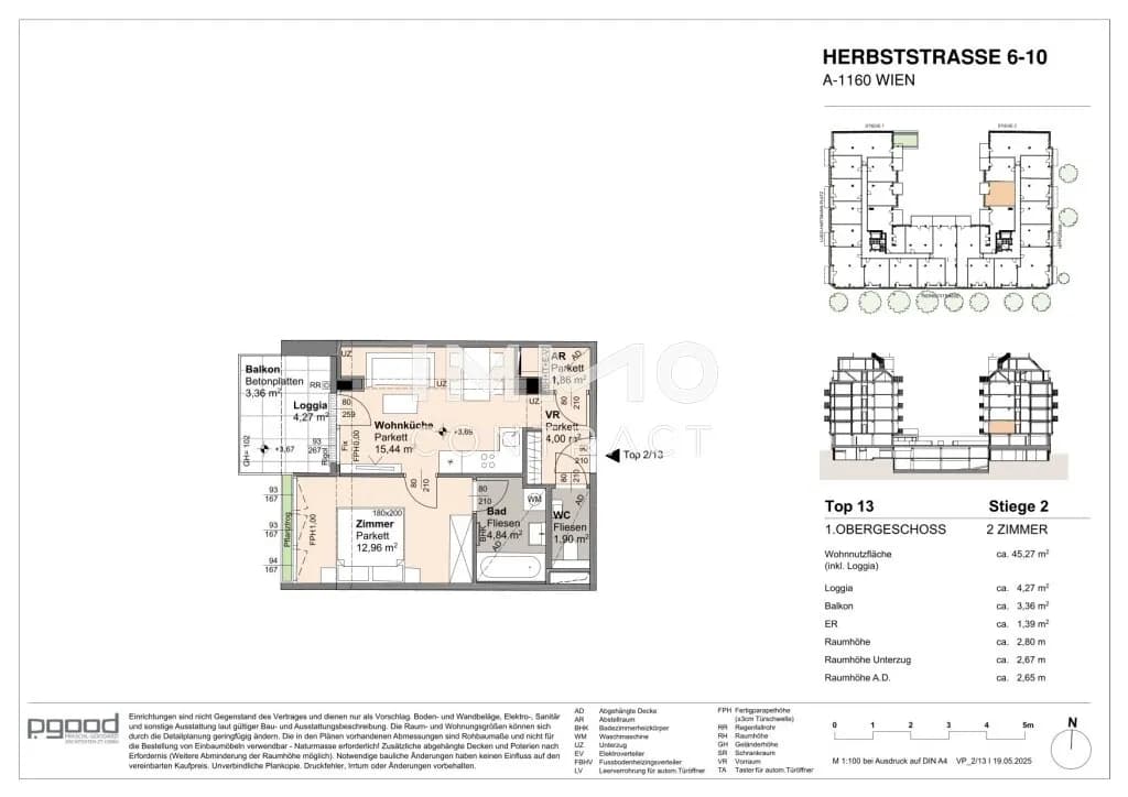 2-Zimmer-Wohnung kaufen in Wien – 41 m², € 282.100 – Bild 11 von 11