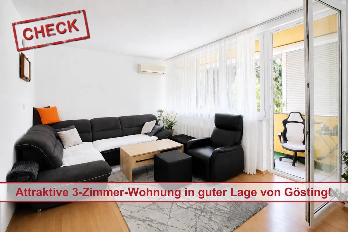 3-Zimmer-Wohnung kaufen in Graz – 74 m², € 199.900 – Bild 1 von 15