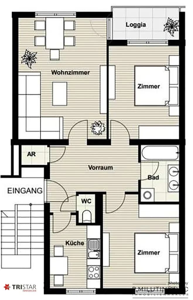 3-Zimmer-Wohnung kaufen in Wien – 78 m², € 459.000 – Bild 33 von 33