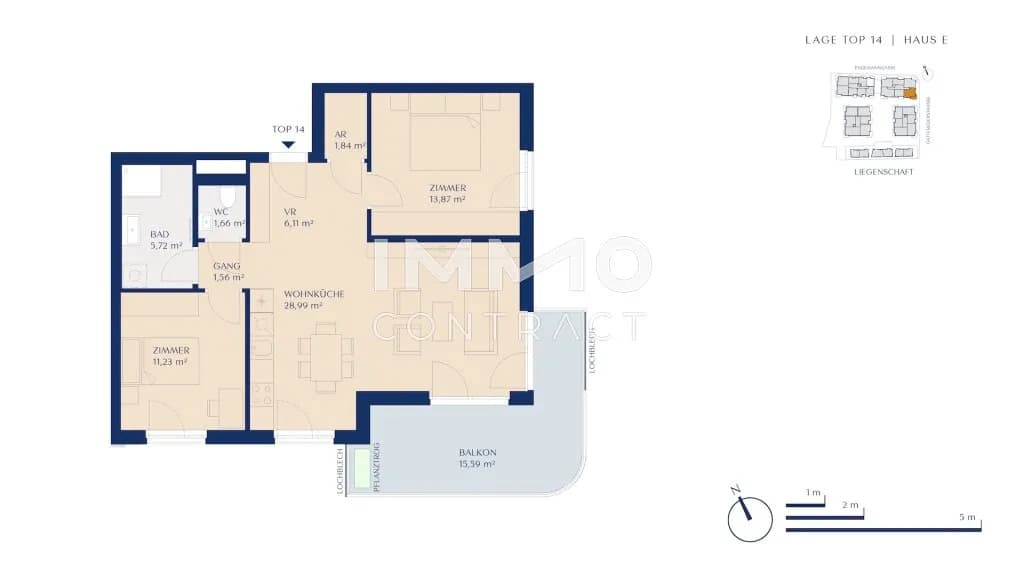 5-Zimmer-Wohnung kaufen in Wien – 120 m², € 740.000 – Bild 12 von 12