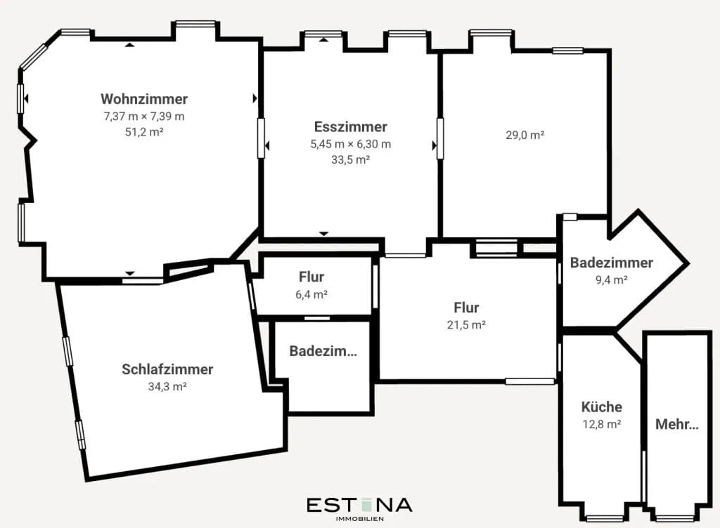 4-Zimmer-Wohnung kaufen in Wien – 222 m², € 1.950.000 – Bild 10 von 10